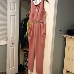 Pink jumpsuit new with tags